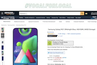 #VocalForLocal with SochSwadeshi Plugin gallery image