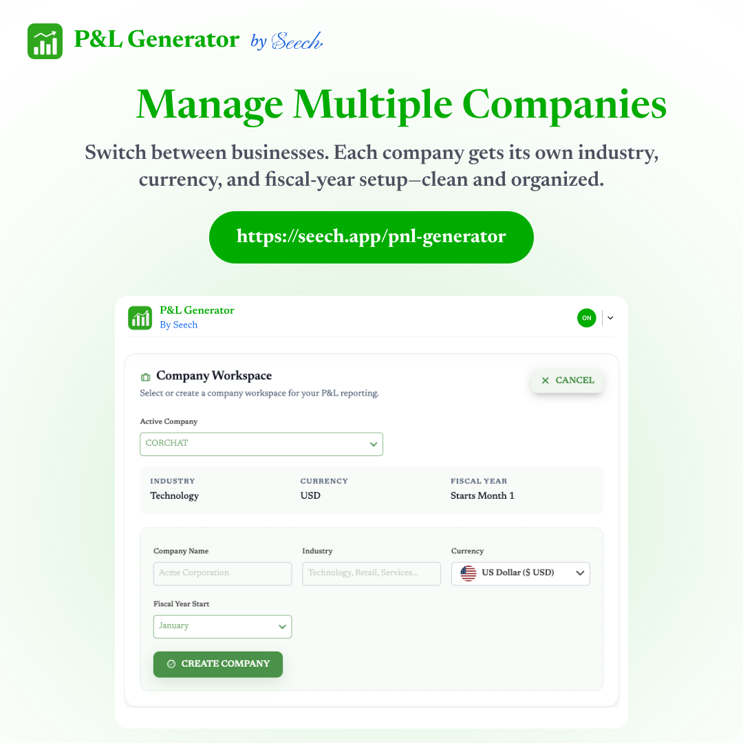 Profit & loss Generator (PNL) gallery image