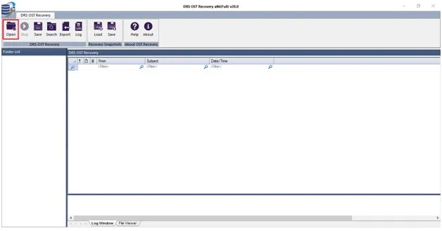 أداة استرداد ملف DRS Softech OST media 2