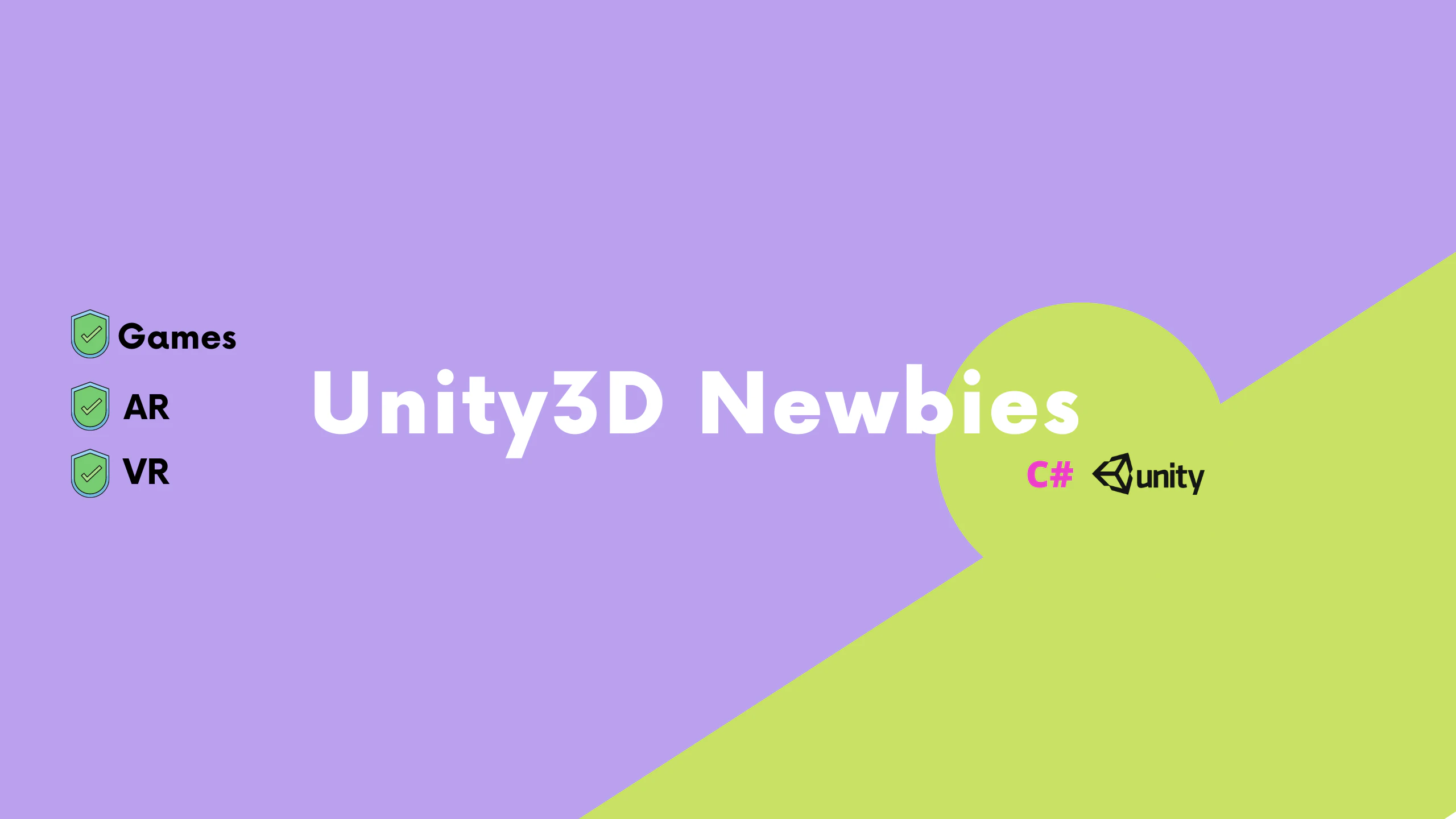 Unity3D for NEWBIES
