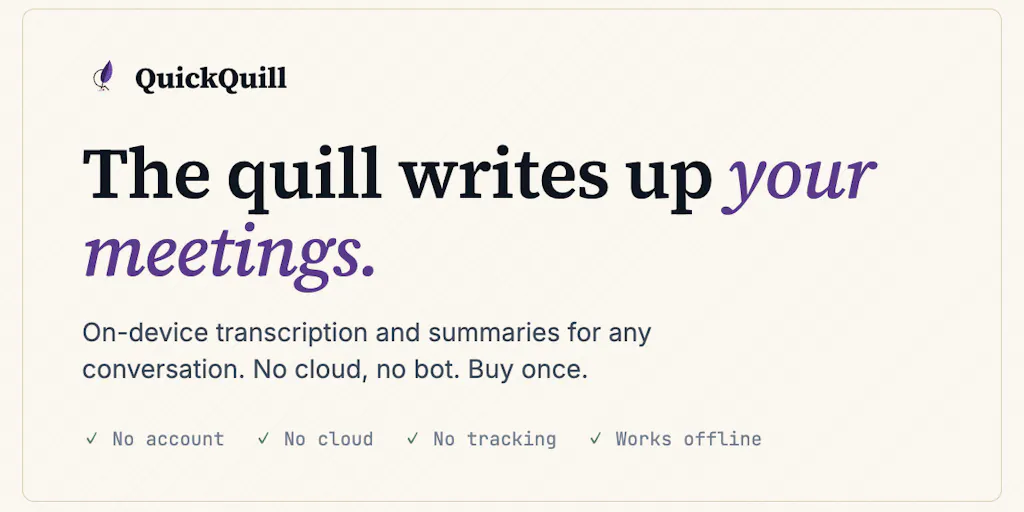 QuickQuill