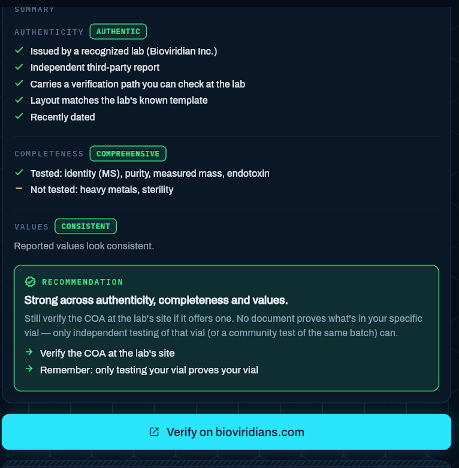 Pep Trust screenshot 3