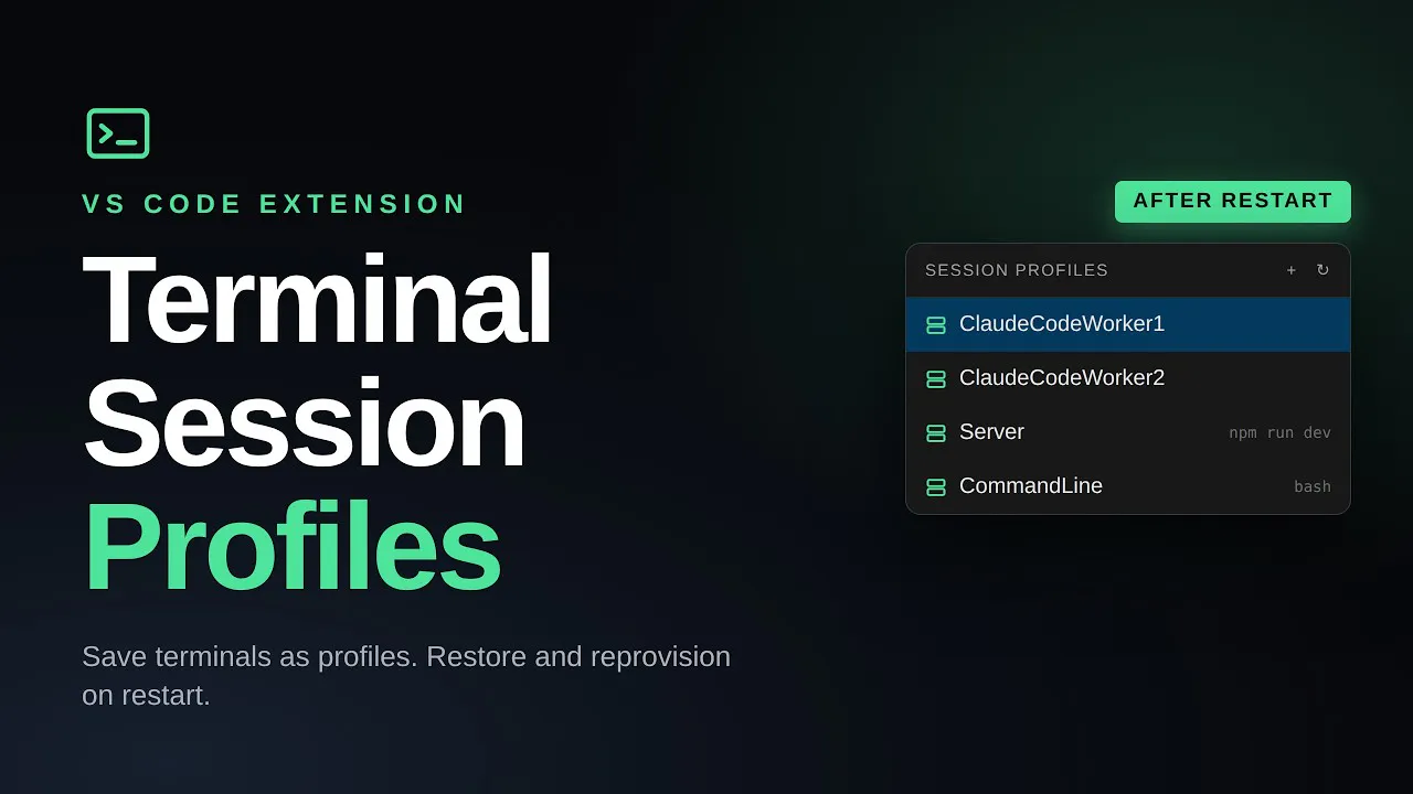 Terminal Session Profiles gallery image