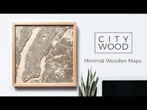 CityWood - Minimal 3D Wooden Maps gallery image