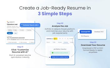 ATS Resume Maker- Kuposu AI gallery image