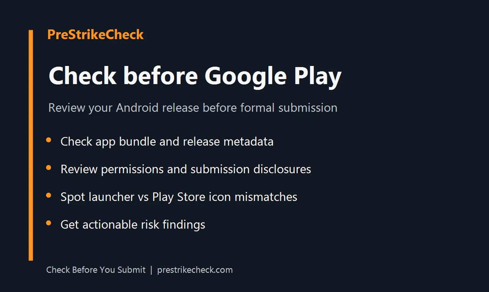 PreStrikeCheck screenshot 2