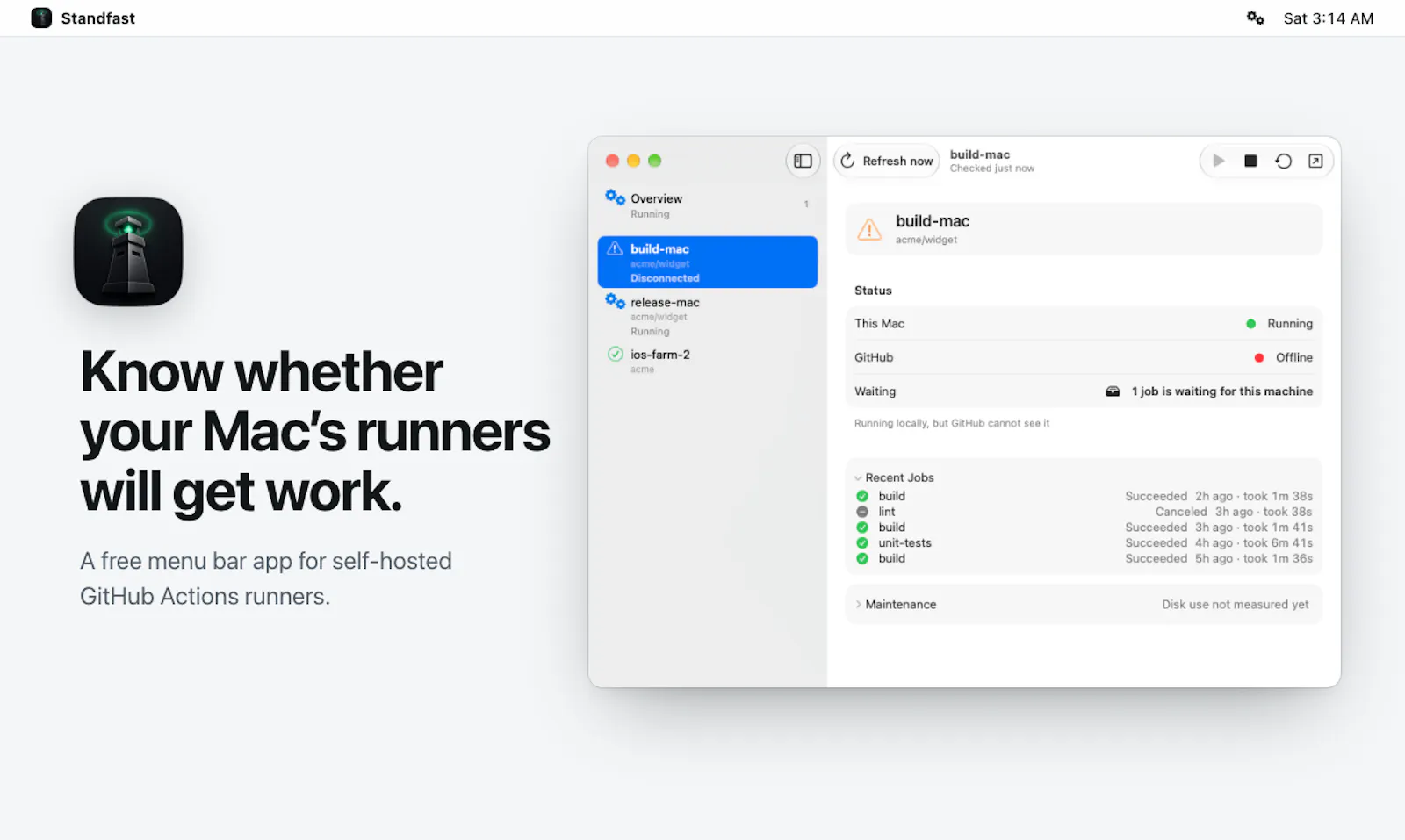 Standfast screenshot 1