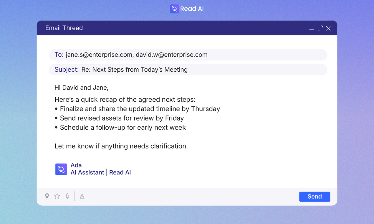 Digital Twin by Read AI gallery image