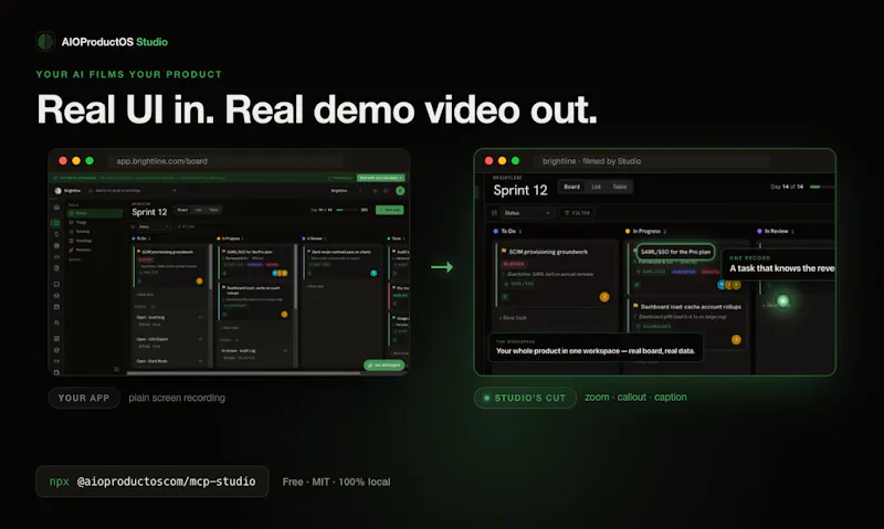 AIOProductOS Studio MCP screenshot 6