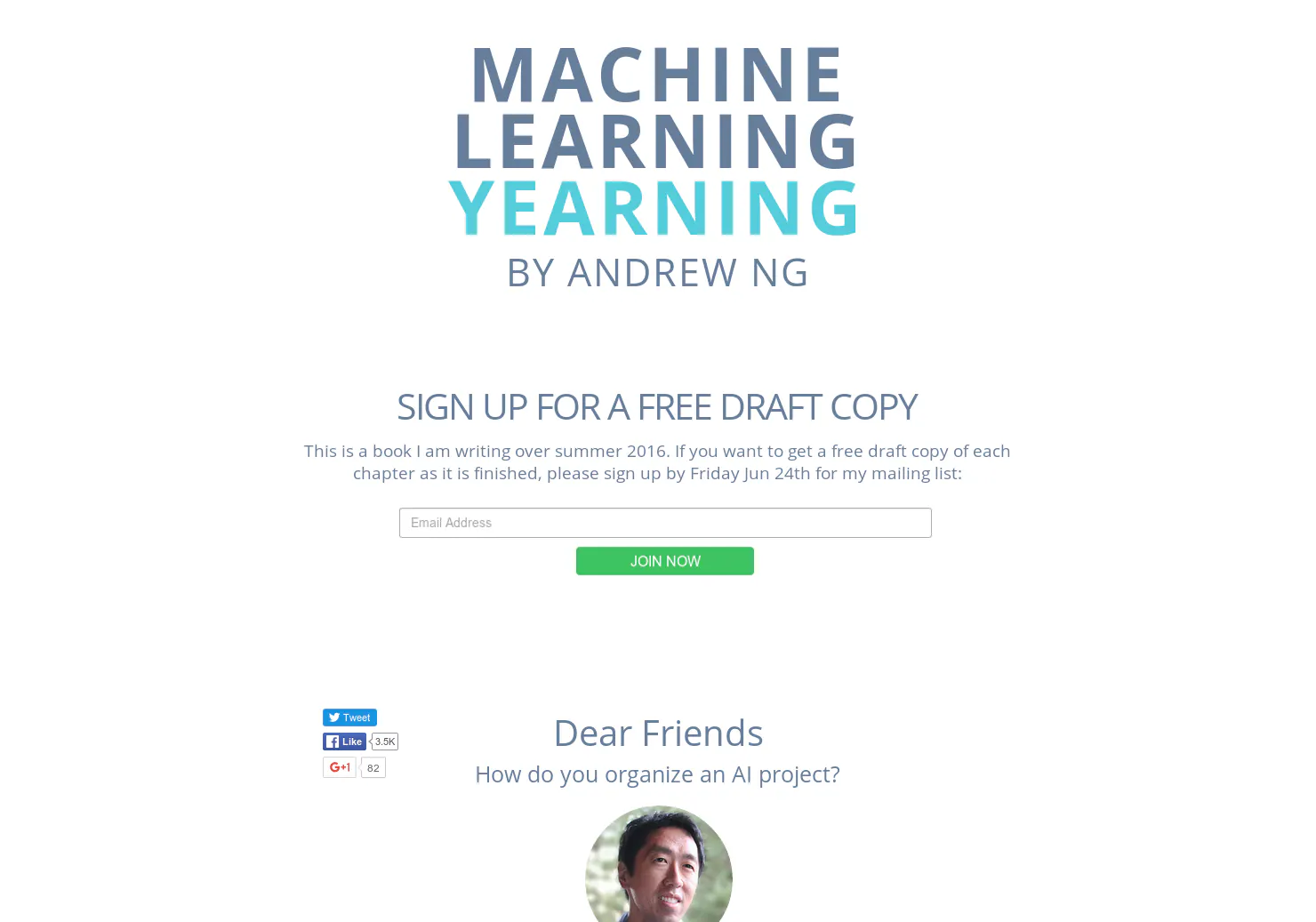 Machine Learning Yearning