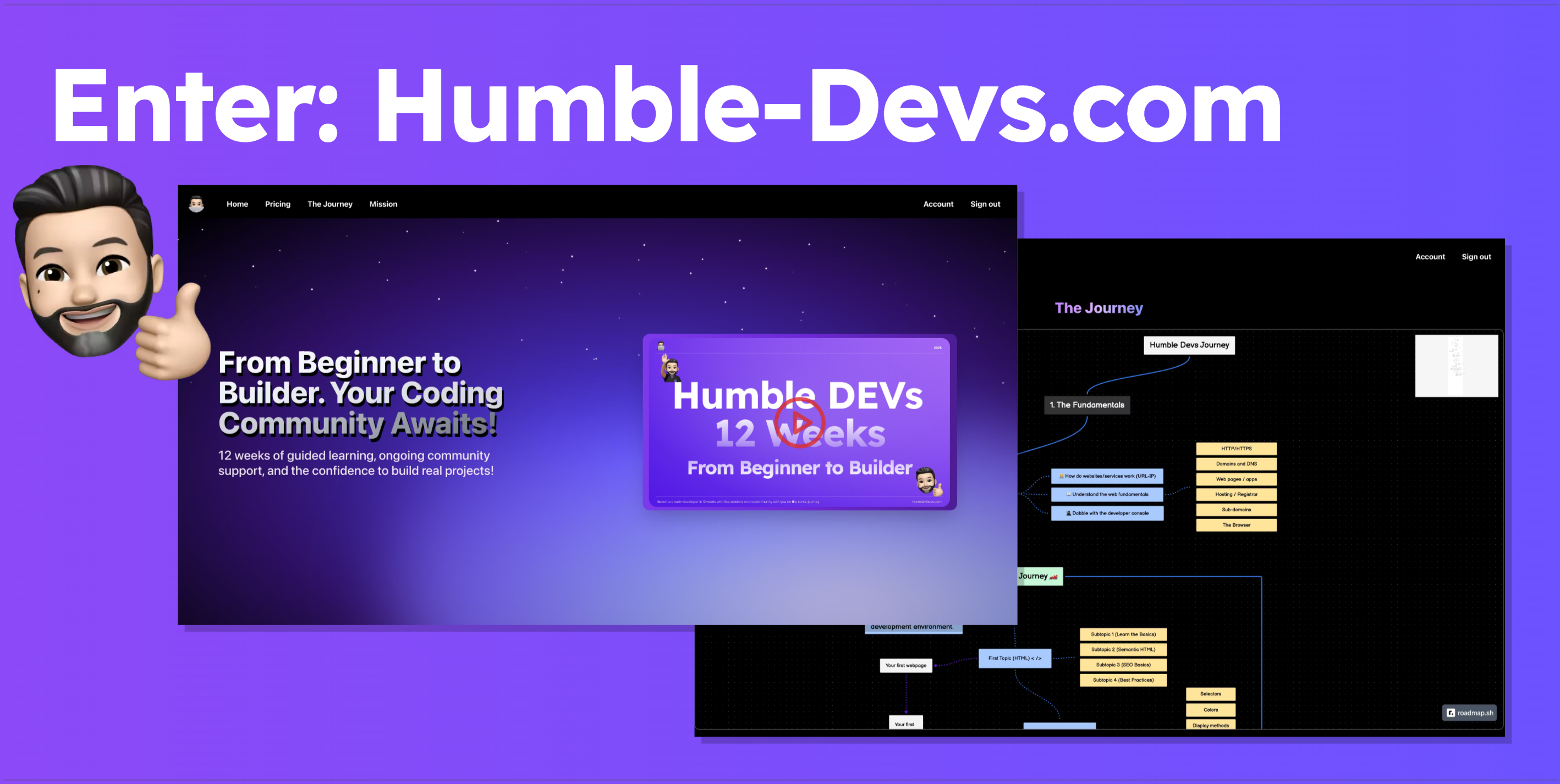 Learn to Code & Build a SaaS in 12 Weeks gallery image