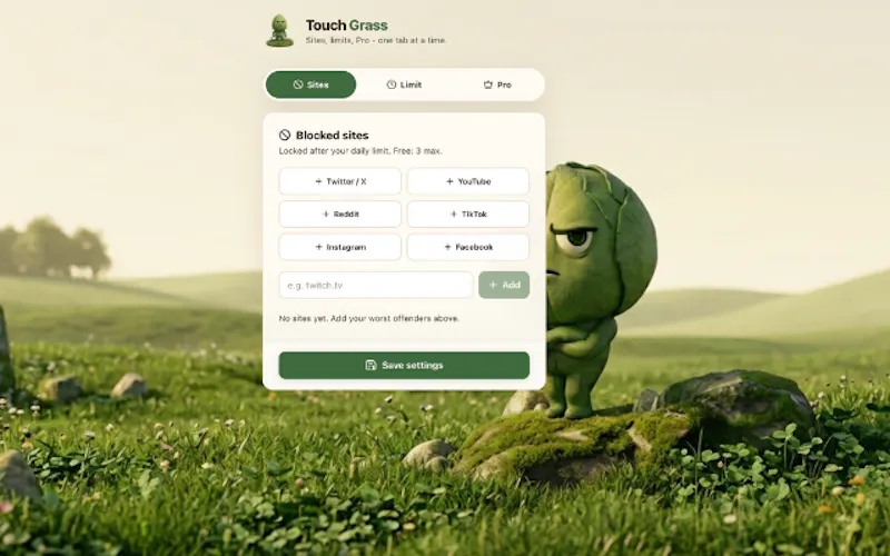 Touch Grass screenshot 4
