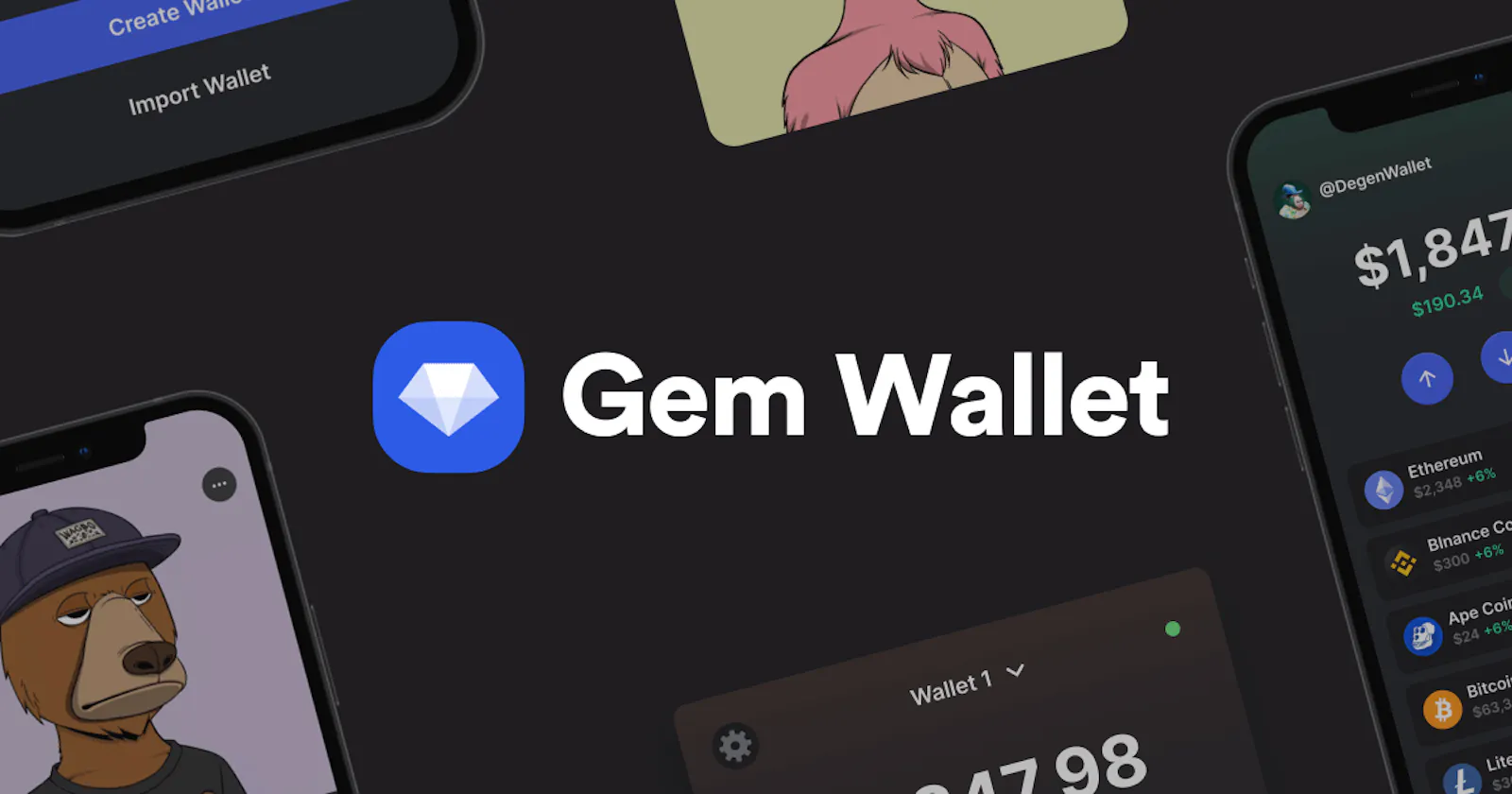 Gem Wallet screenshot 1