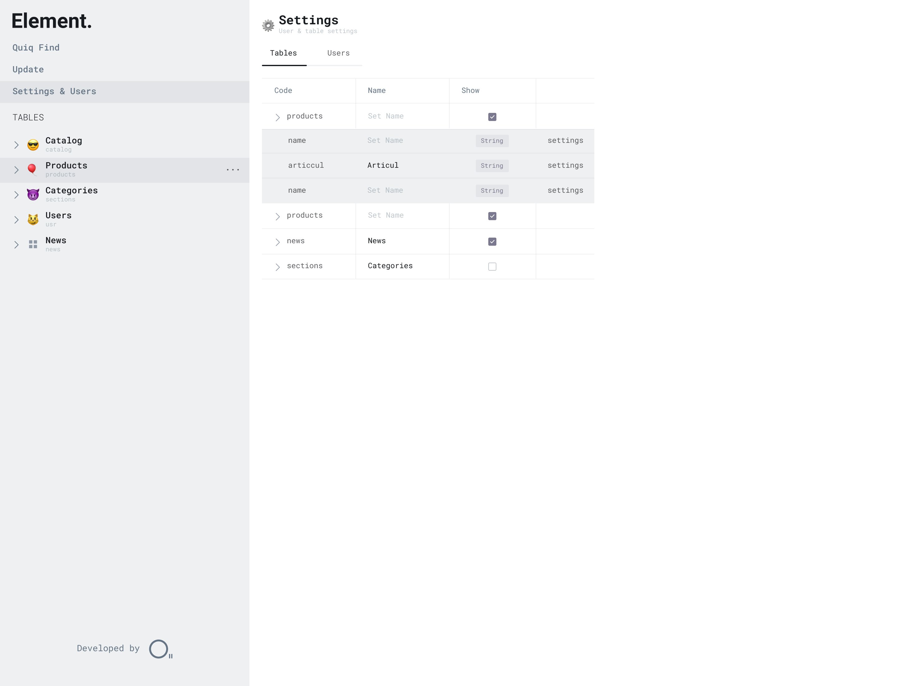 Element gallery image