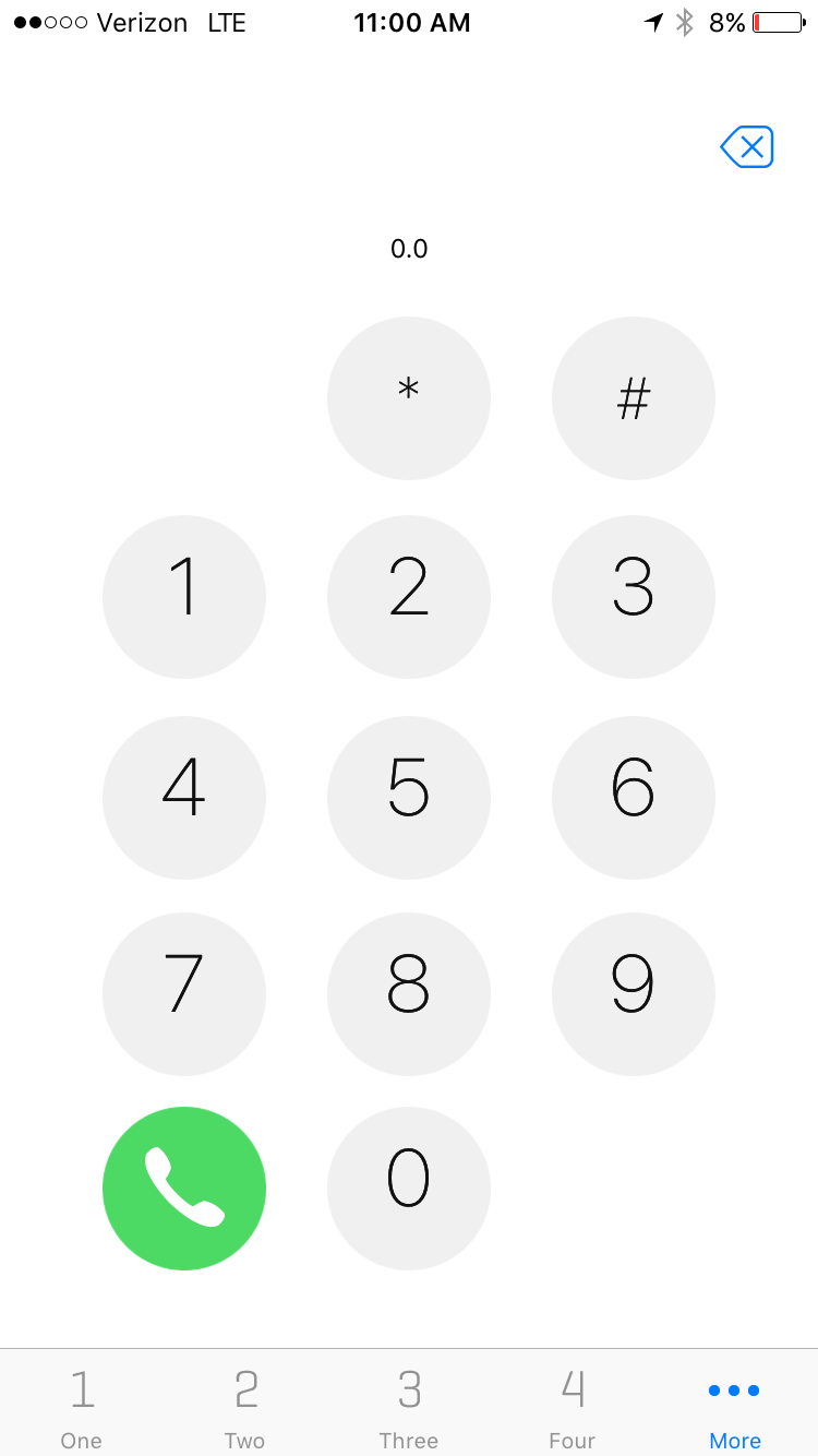 Re-Designing smartphone Dial-Pad layout gallery image