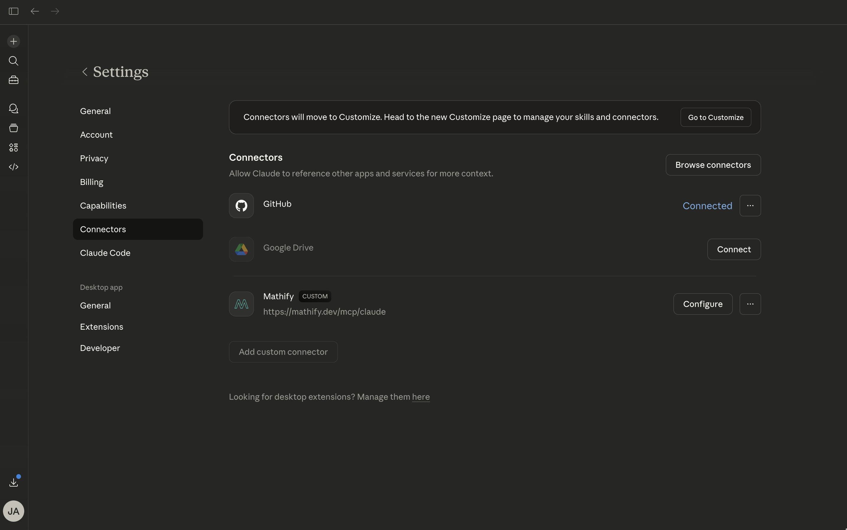 Mathify Claude Connector  gallery image