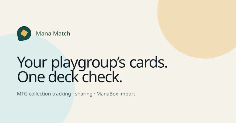 Manamatch screenshot 1