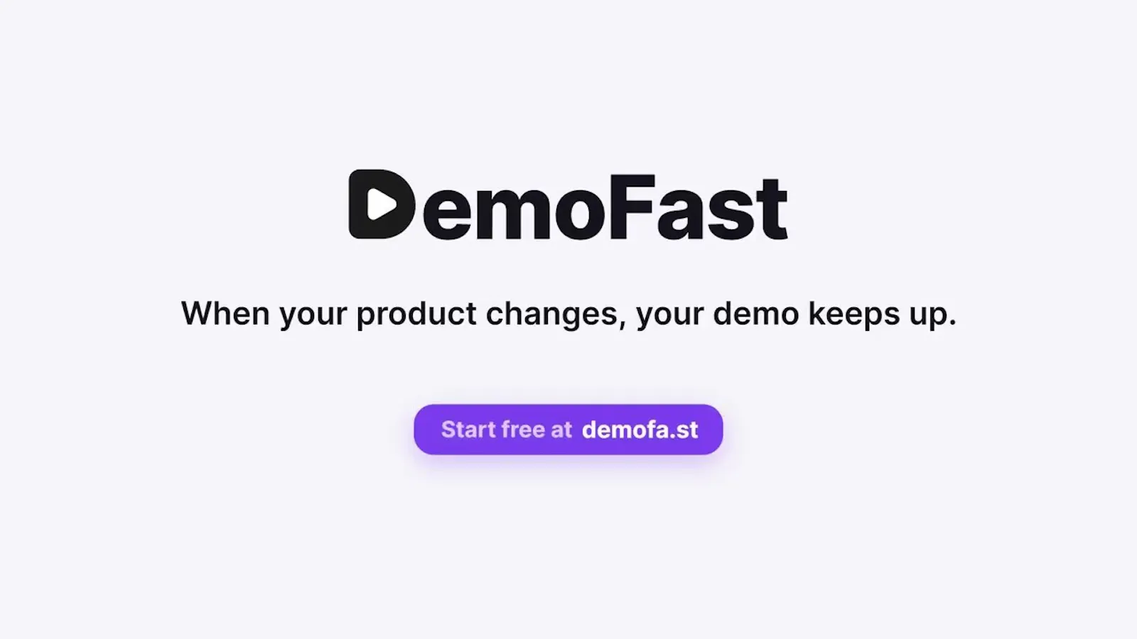 DemoFast screenshot 1 (video preview)