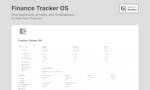 Finance Tracker OS image