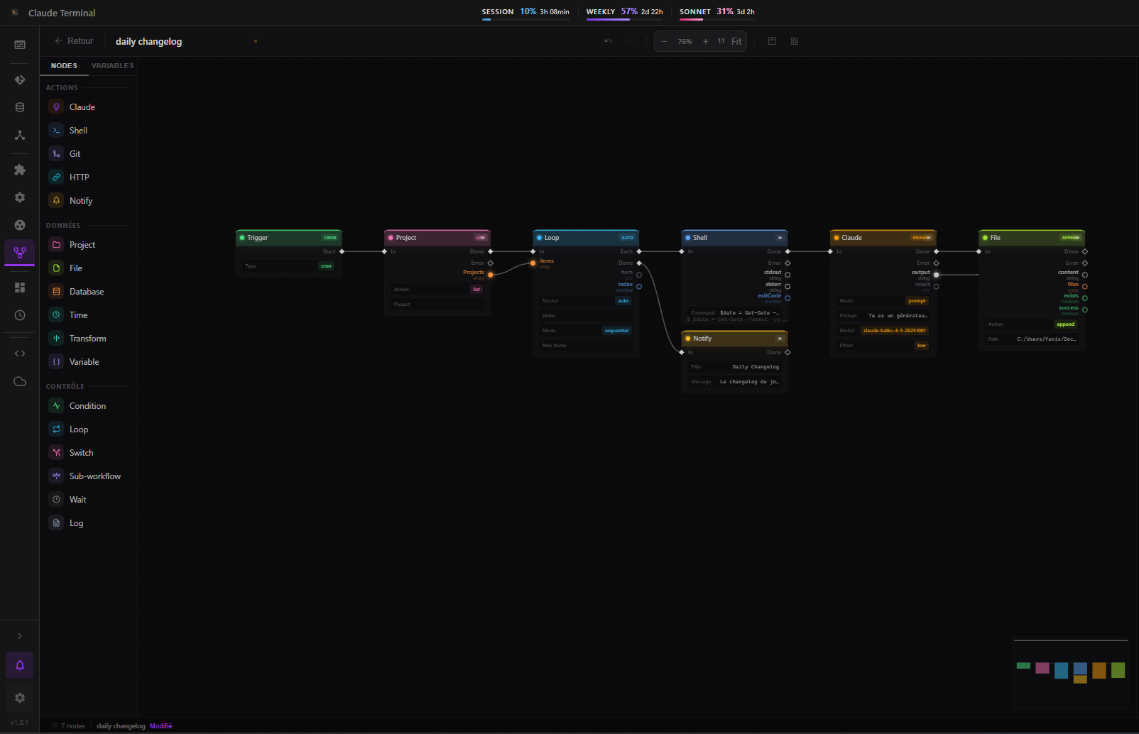 Claude Terminal - Screenshot 2 showing product features and functionality