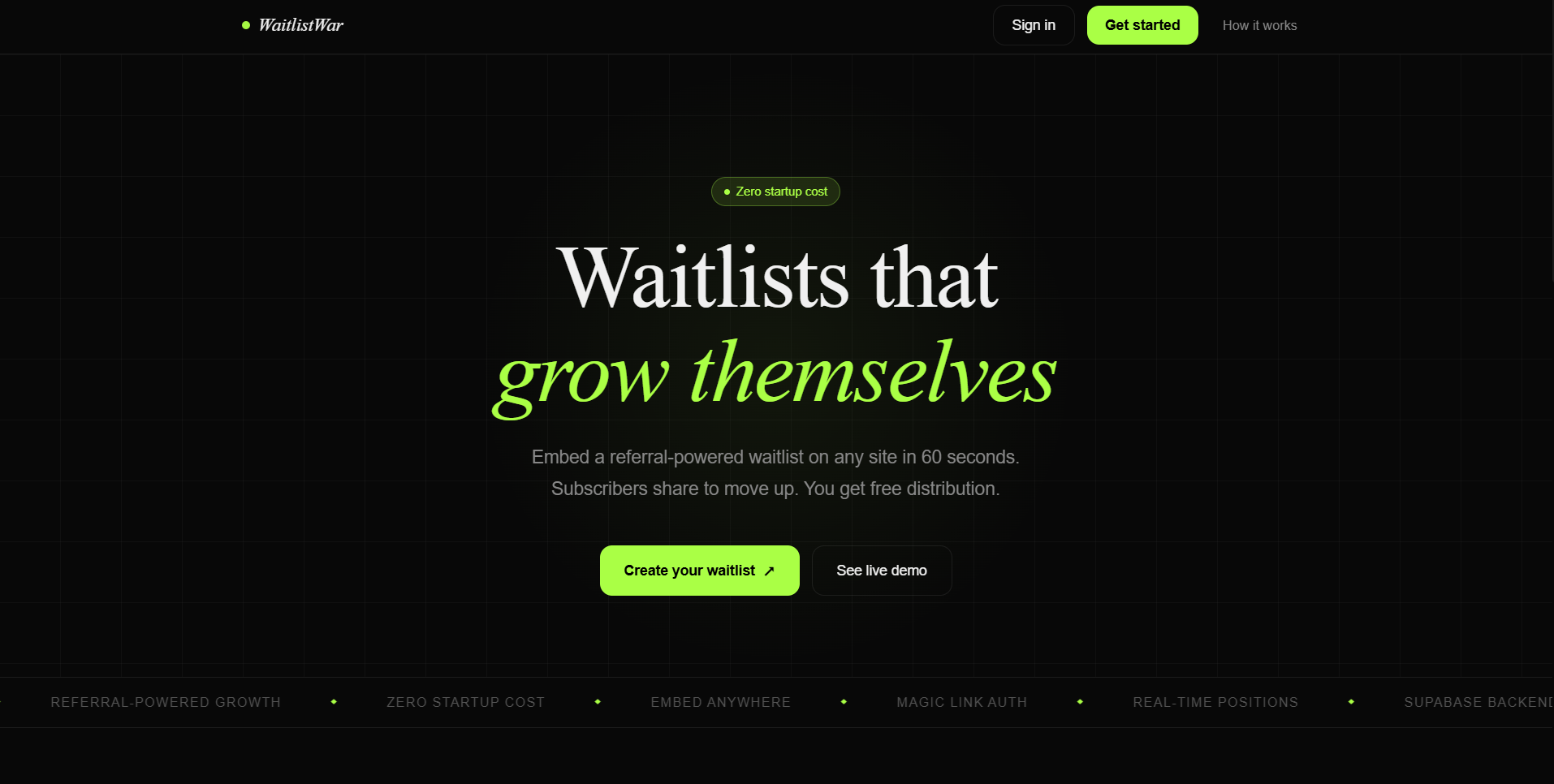 WaitlistWar gallery image