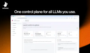 Agumbe LLM Gateway (and Console) gallery image