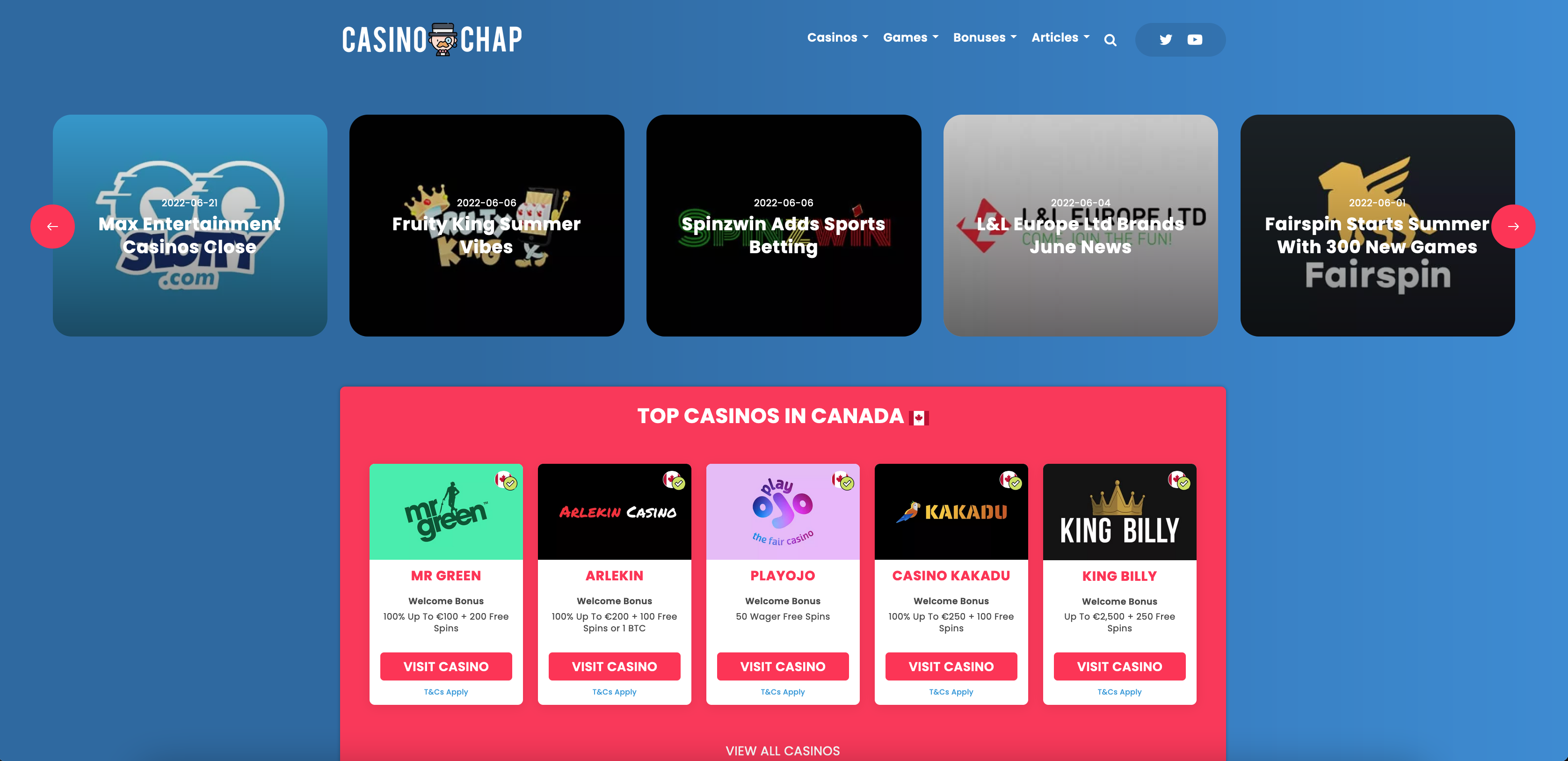 Casinochap.com - Sadece başka bir casino inceleme sitesi, ama dürüst medya 1