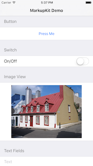 MarkupKit gallery image