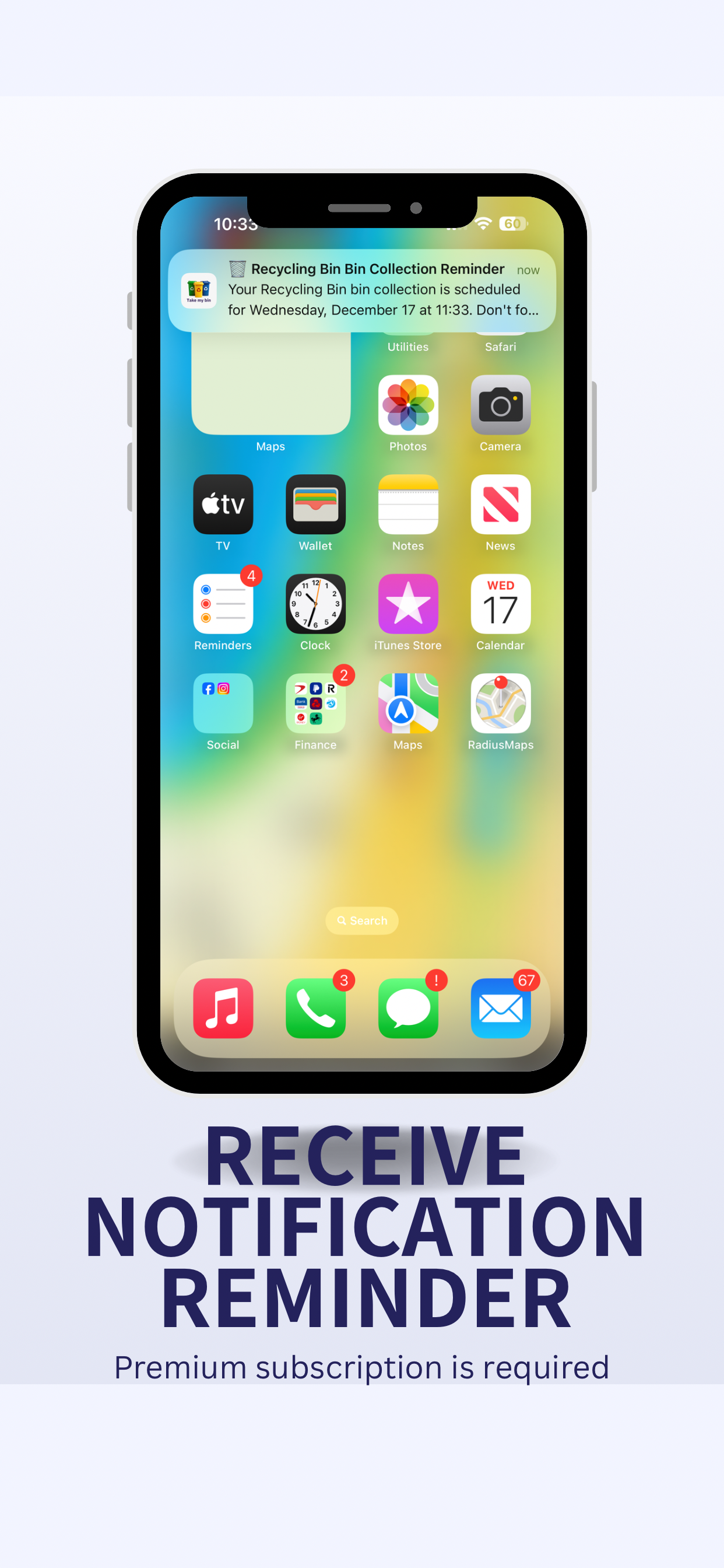 Take my bin - Screenshot 3 showing product features and functionality