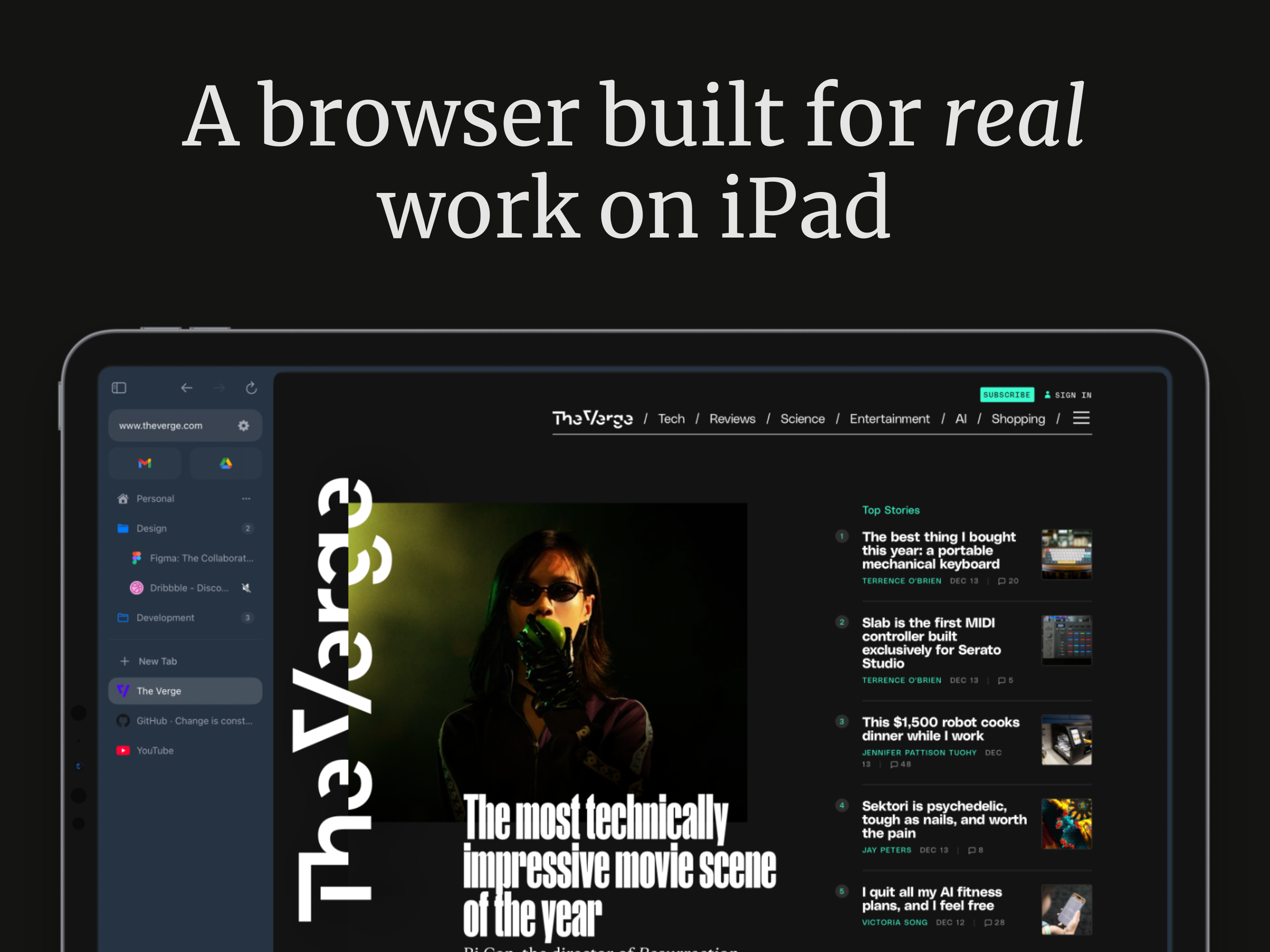 Beam Browser screenshot