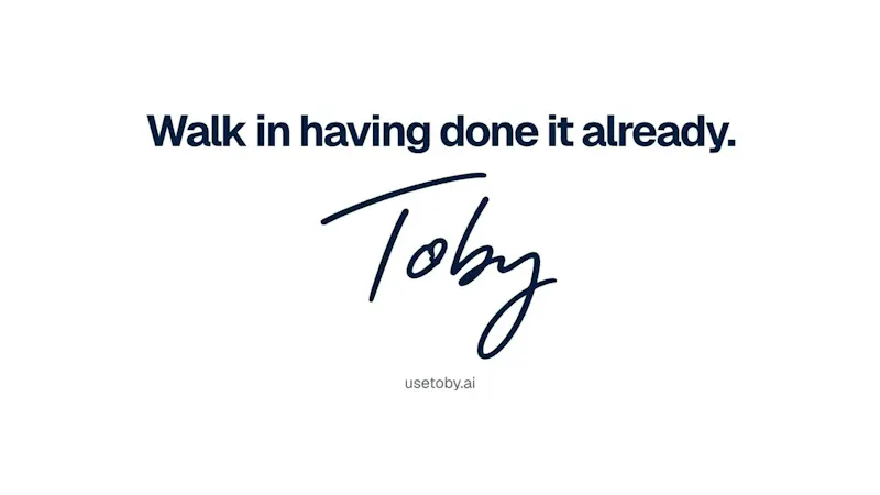 Toby screenshot 1 (video preview)