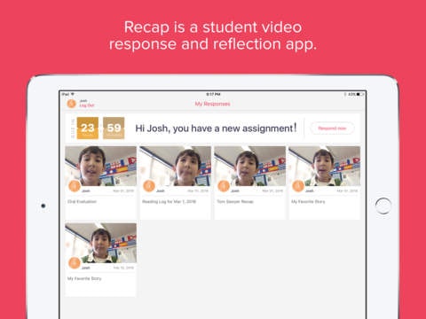 Recap:  Free Video Response and Reflection for Education