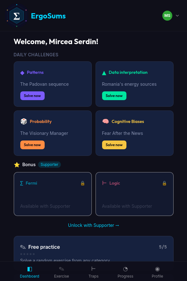 ErgoSums gallery image