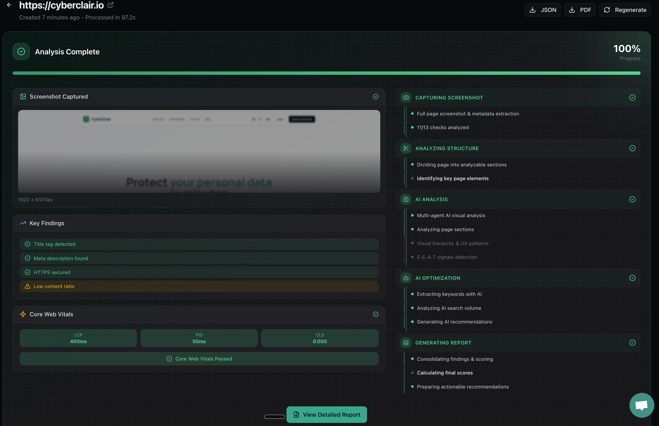 Lumio SEO - Screenshot 2 showing product features and functionality