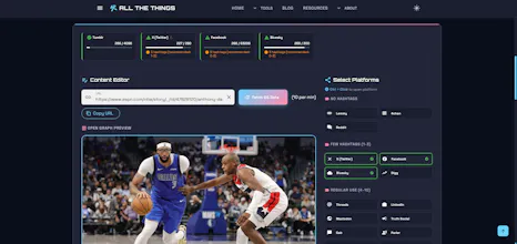 AllTheThings.Dev Social Media Launchpad gallery image