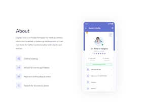 Healthcare UI Kit: Digital Clinic gallery image