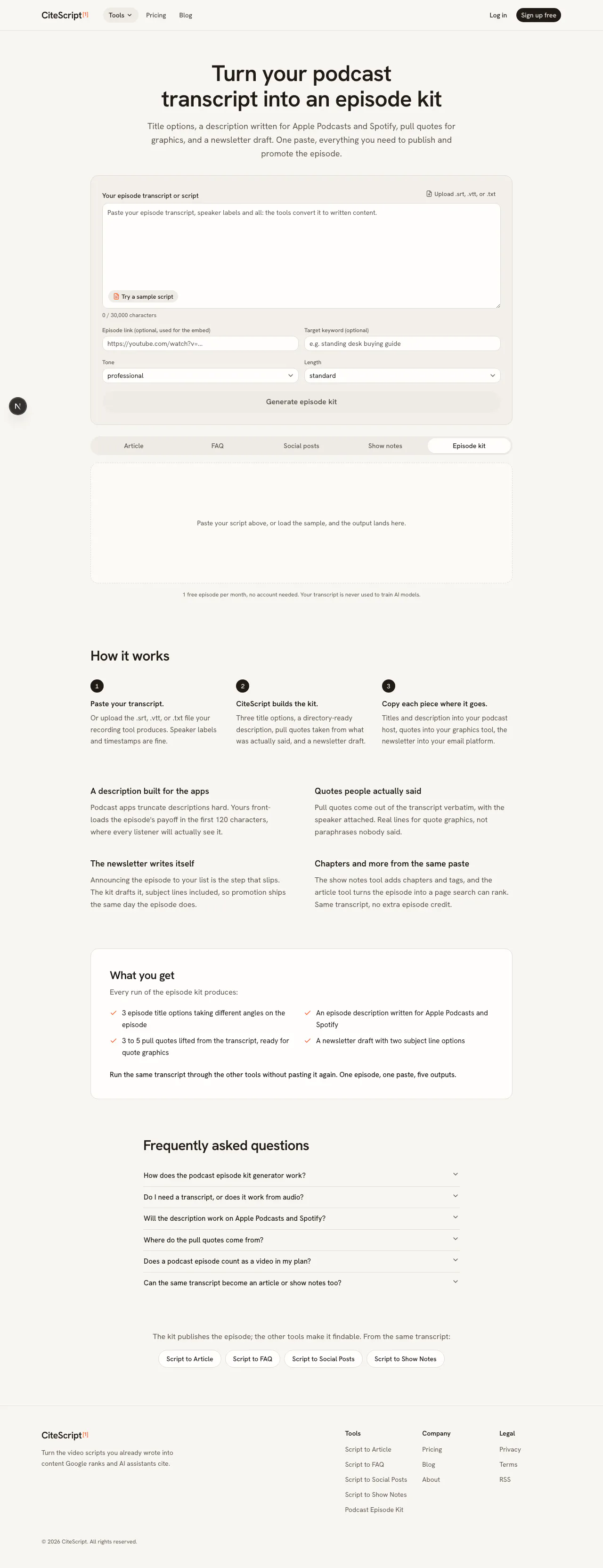 CiteScript gallery image