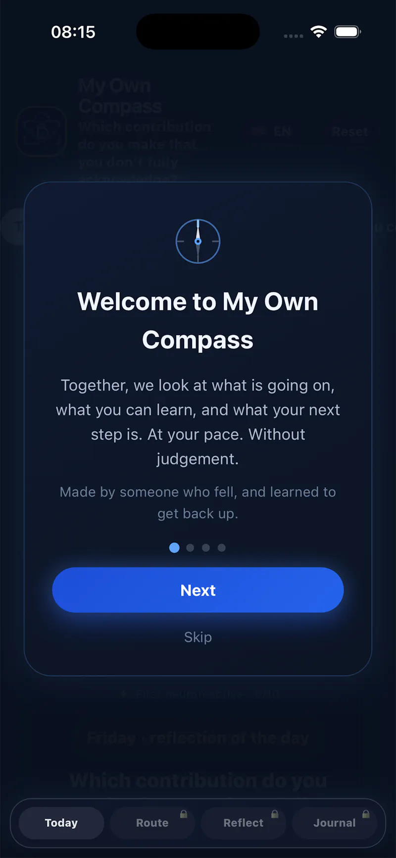 My Own Compass: Reflection! screenshot 2