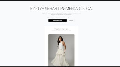 Kloai - AI virtual try-on widget gallery image