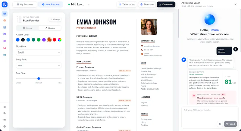 ResumeMaker.Online 2026 screenshot 3