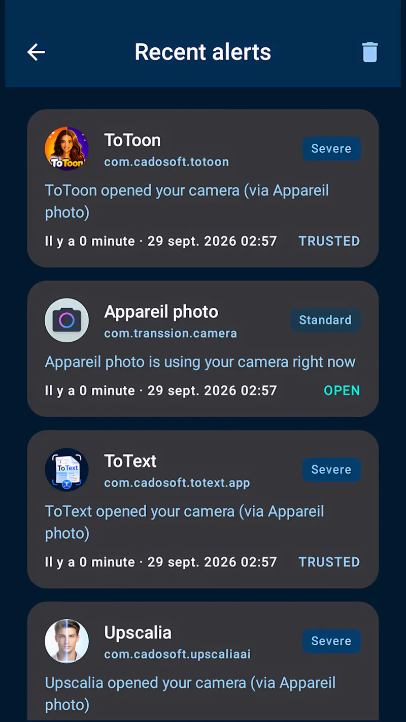 LensWatch: Your Camera Shield screenshot 8