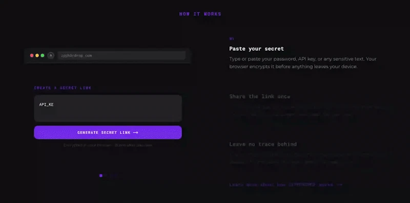 CYPH3RDROP screenshot 1 (video preview)