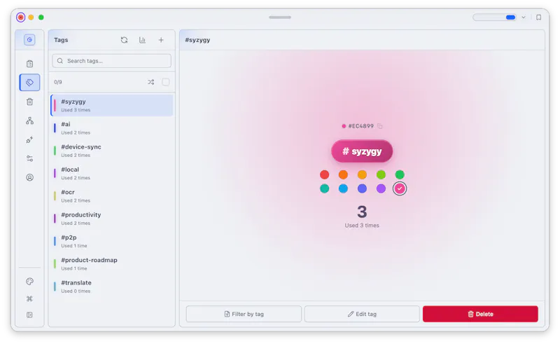  Syzygy - Local-First Clipboard Sync screenshot 5