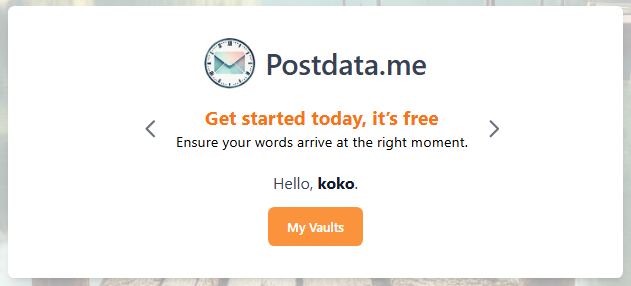 وسائط Postdata.me - حماية إرثك الرقمي 2