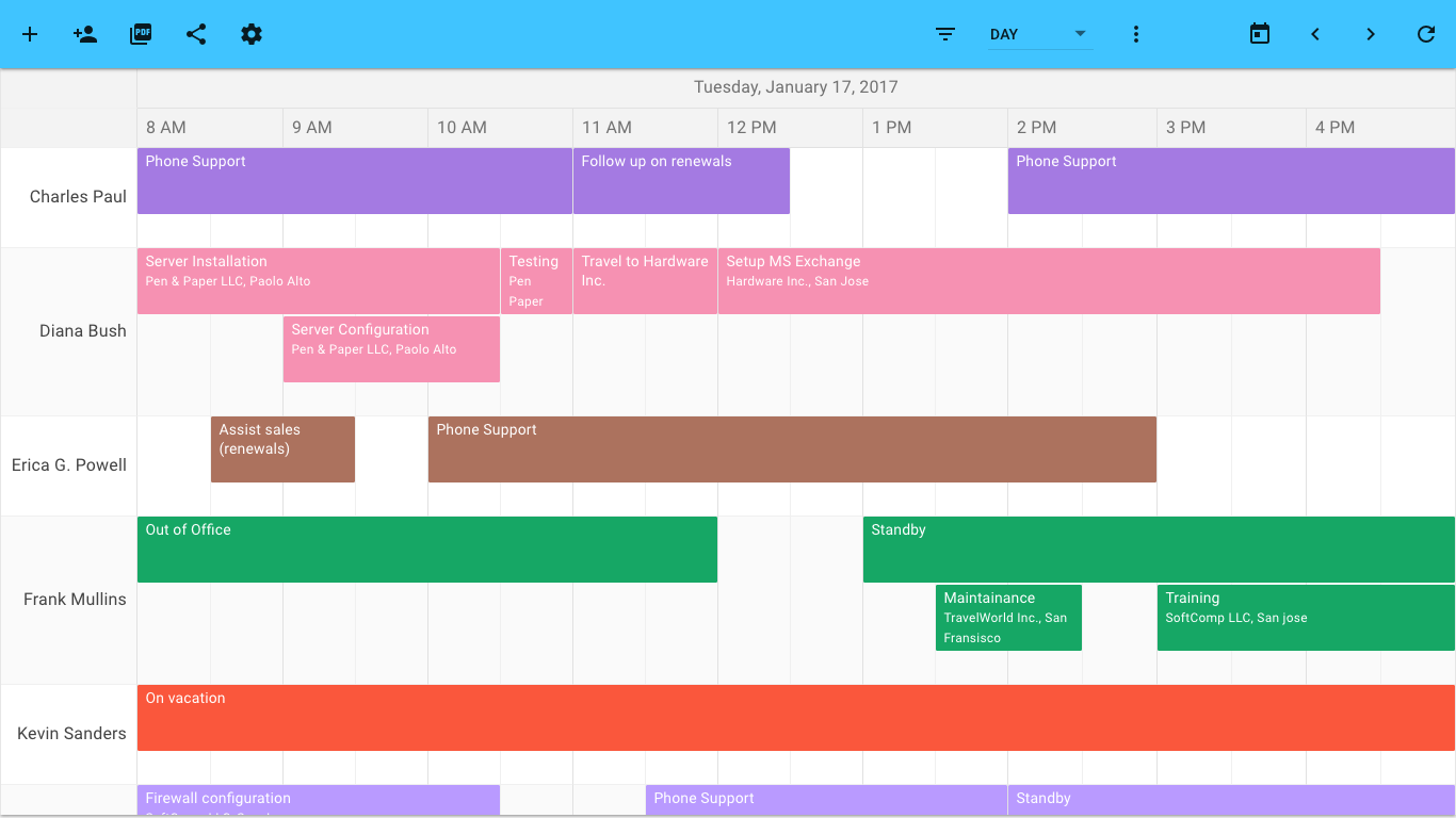 TeamCal gallery image