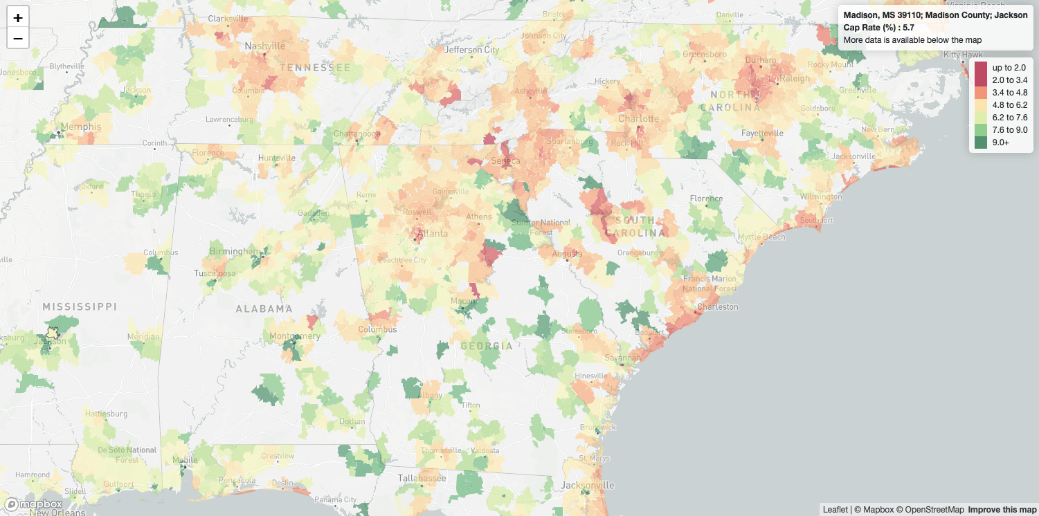 Plat - Property Location Selection Map