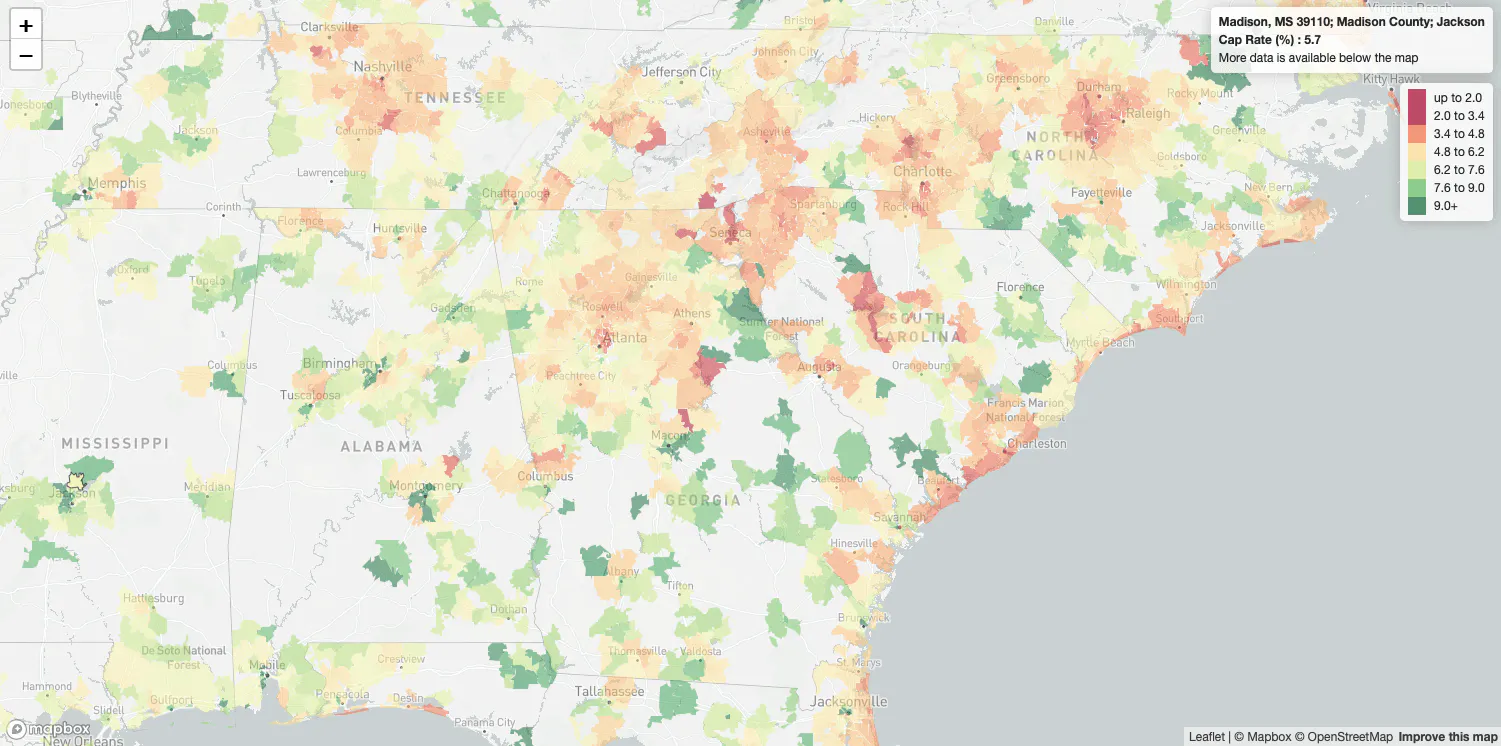 Plat - Property Location Selection Map