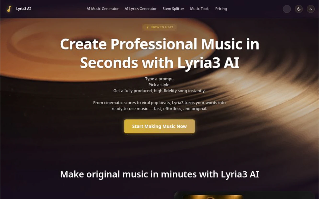 Lyria3 AI logo