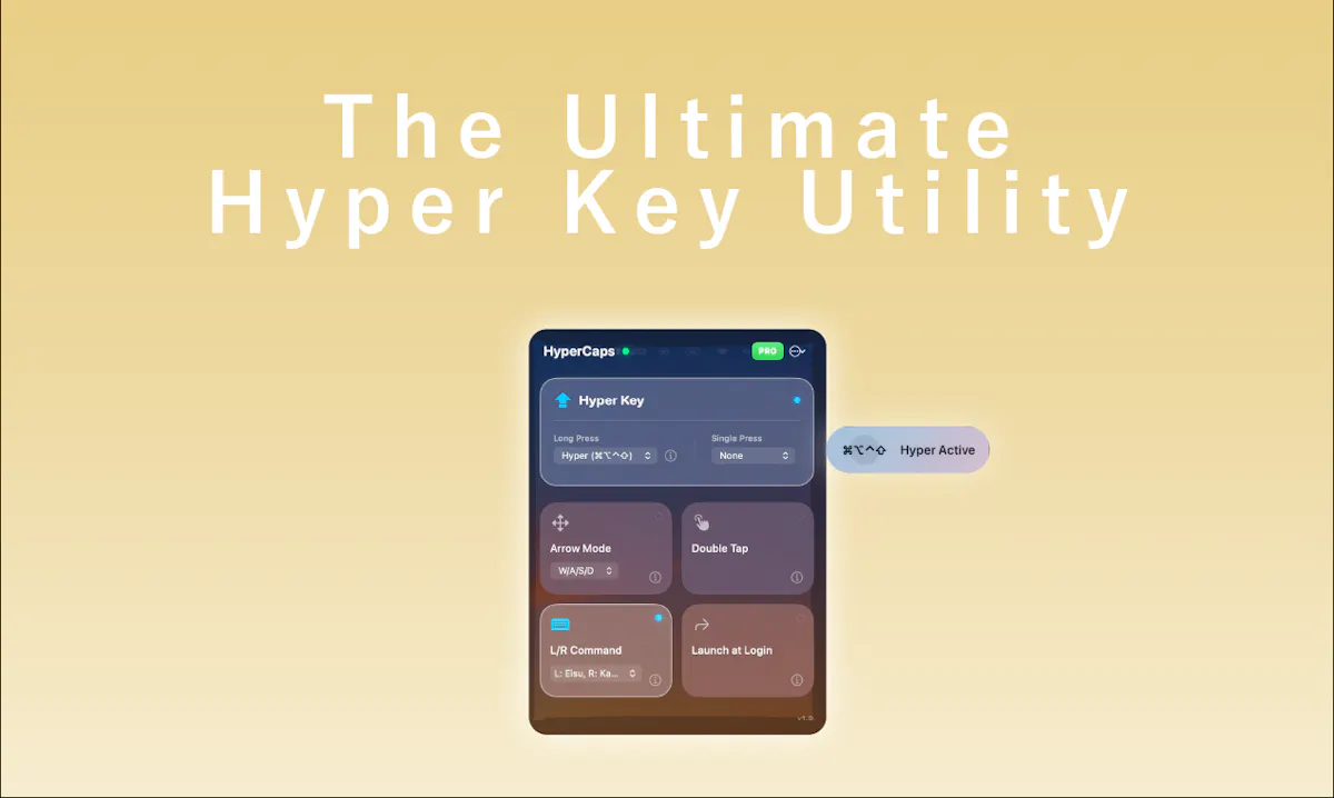 HyperCaps for macOS