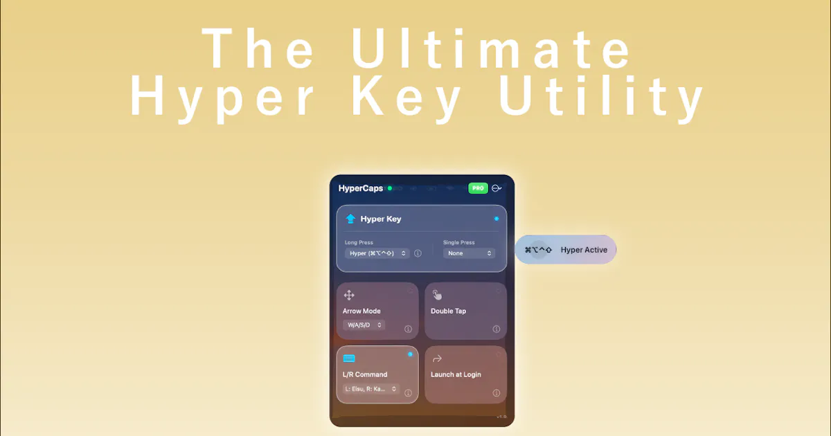 HyperCaps for macOS